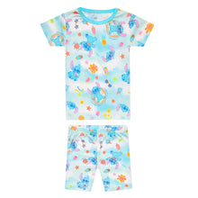Load image into Gallery viewer, COPPER PEARL® 2pc Short Sleeve Pajama Set - Disney Stitch Dreamsicles
