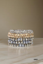 Load image into Gallery viewer, 7 PCS Multi-Layer Stackable Beaded Bracelet
