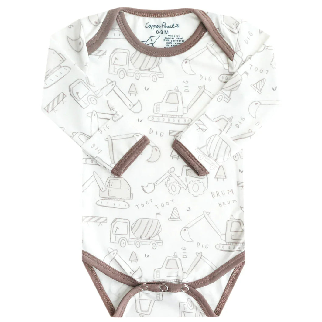 COPPER PEARL® Long Sleeve Bodysuit GAGE
