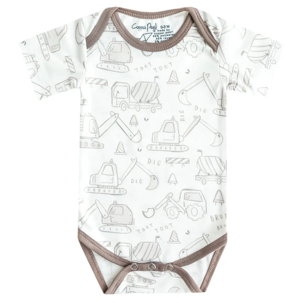 COPPER PEARL® Short Sleeve Bodysuit GAGE
