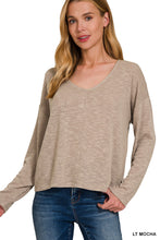 Load image into Gallery viewer, V-Neck Knit Top
