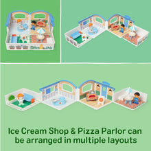 Load image into Gallery viewer, Cheery Lane Ice Cream and Pizza Play Set
