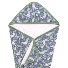 Load image into Gallery viewer, COPPER PEARL® Hooded Towel JURASSIC PARK
