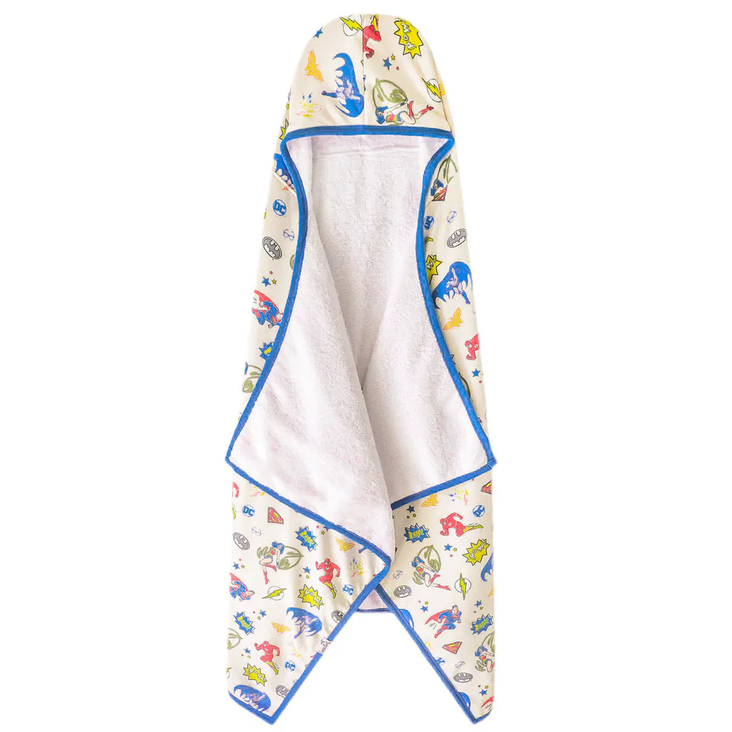 COPPER PEARL® Big Kid Hooded Towel JUSTICE LEAGUE™
