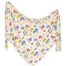 Load image into Gallery viewer, COPPER PEARL® Knit Blanket JUSTICE LEAGUE™
