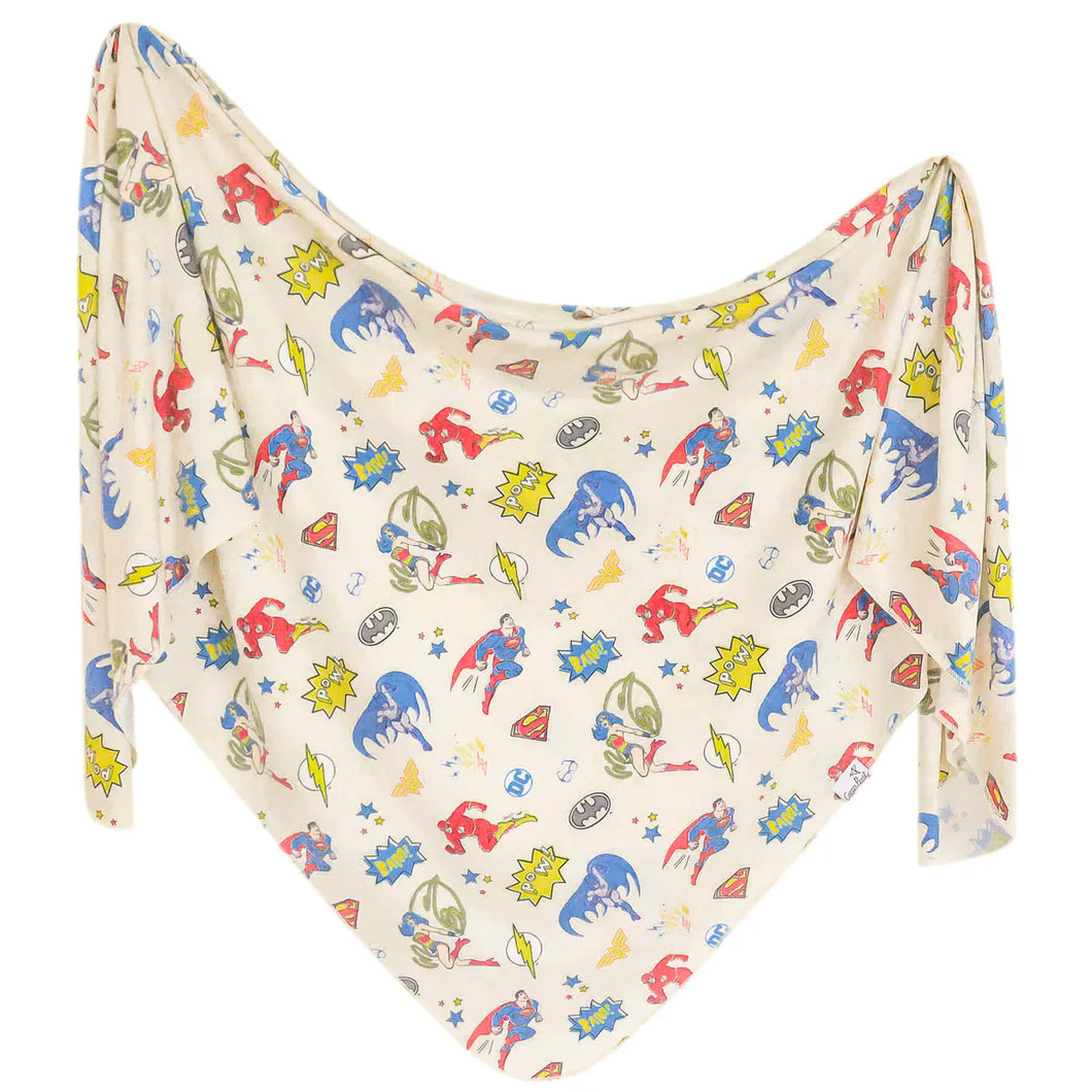 COPPER PEARL® Knit Blanket JUSTICE LEAGUE™