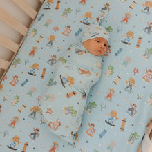 Load image into Gallery viewer, COPPER PEARL® Knit Swaddle Blanket - TANNER
