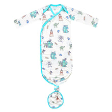 Load image into Gallery viewer, COPPER PEARL® Newborn Knotted Gown - Monsters Inc. Friends
