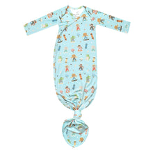 Load image into Gallery viewer, COPPER PEARL® Newborn Knotted Gown - TANNER
