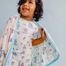 Load image into Gallery viewer, COPPER PEARL® 3-Layer Stretchy Quilt - Monsters Inc. Medley
