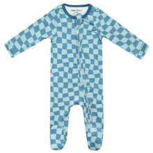 Load image into Gallery viewer, COPPER PEARL® Zip-Up Footie Pajama MILES
