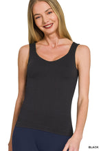 Load image into Gallery viewer, Seamless Tank Top - BLACK
