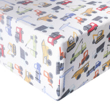 Load image into Gallery viewer, COPPER PEARL® Premium Crib Sheet DIESEL

