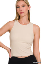 Load image into Gallery viewer, Racer Back Rib Tank Top
