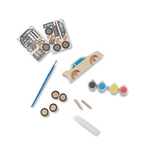 Load image into Gallery viewer, Created by Me! Race Car Wooden Craft Kit
