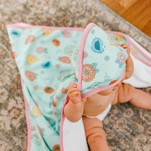 Load image into Gallery viewer, COPPER PEARL® Hooded Towel - Sesame Street Retro Floral

