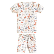 Load image into Gallery viewer, COPPER PEARL® 2pc Short Sleeve Pajama Set - RUFUS
