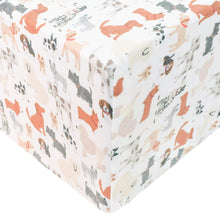 Load image into Gallery viewer, COPPER PEARL® Premium Crib Sheet RUFUS
