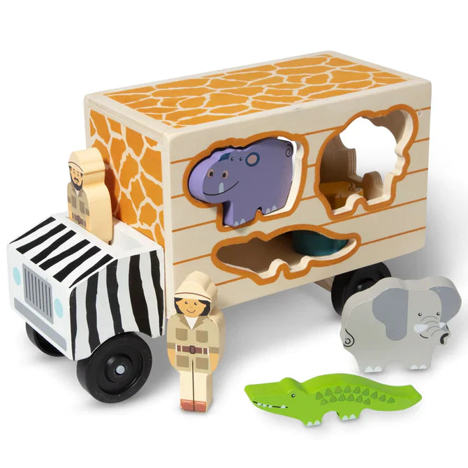 Safari Animal Rescue Truck Play Set