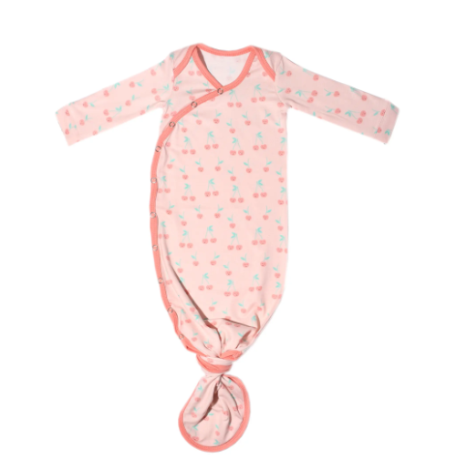 COPPER PEARL® Newborn Knotted Gown CHEERY