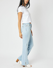 Load image into Gallery viewer, Judy Blue® Mid Rise Slit Hem Bootcut Jean
