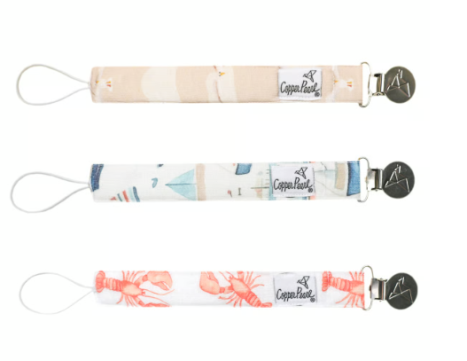 COPPER PEARL® Binky Clip Set FISCHER