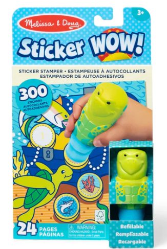 Sticker WOW!™ Activity Pad & Sticker Stamper - Turtle