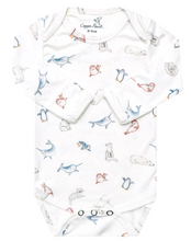 Load image into Gallery viewer, COPPER PEARL® Long Sleeve Bodysuit ARTIC WONDER
