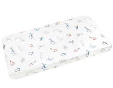Load image into Gallery viewer, COPPER PEARL® Diaper Changing Pad Cover ARTIC WONDER
