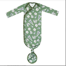 Load image into Gallery viewer, COPPER PEARL® Newborn Knotted Gown - Kick Off
