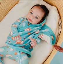 Load image into Gallery viewer, COPPER PEARL® Security Blanket Set (2pk) -Slam Dunk
