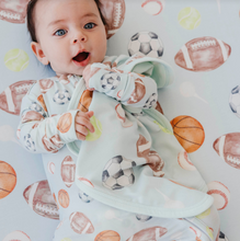 Load image into Gallery viewer, COPPER PEARL® Security Blanket Set (2pk) - Sports Medley
