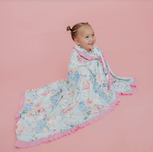 Load image into Gallery viewer, COPPER PEARL® Ruffled 3-Layer Quilt - Genevieve
