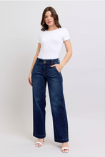 Load image into Gallery viewer, Judy Blue® High Waisted Wide Leg Dark Wash Jean
