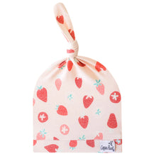 Load image into Gallery viewer, COPPER PEARL® Top Knot Hat STRAWBERRY
