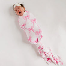 Load image into Gallery viewer, COPPER PEARL® Bamboo Swaddle Blanket - Bow My Gosh
