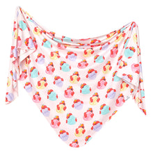 Load image into Gallery viewer, COPPER PEARL® Knit Swaddle Blanket - Elmo Heart Candies
