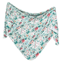 Load image into Gallery viewer, COPPER PEARL® Knit Blanket SNOWY SLOPES

