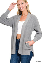 Load image into Gallery viewer, Eyelet Open Cardigan Sweater
