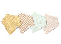 Load image into Gallery viewer, COPPER PEARL® Baby Bandana Bib Set 4pk VANCE
