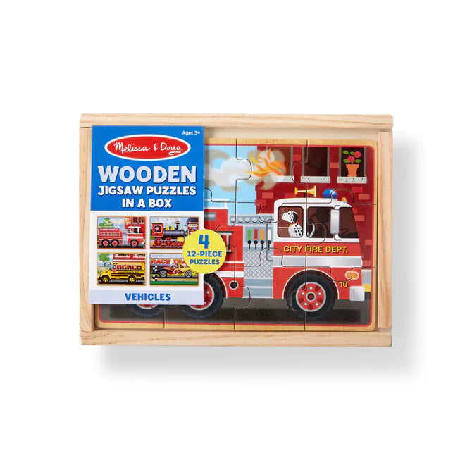 Vehicles Jigsaw Puzzles in a Box