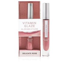 Load image into Gallery viewer, FarmHouse Fresh® Vitamin Glaze® Oil-Infused Lip Gloss - Delicate Rose
