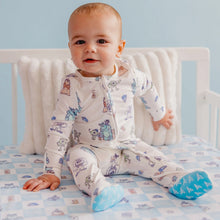 Load image into Gallery viewer, COPPER PEARL® Convertible Zip-Up Footie Pajama - Monsters Inc. Friends
