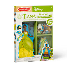 Load image into Gallery viewer, Disney Princess Tiana Wooden Magnetic Dress-Up Play Set
