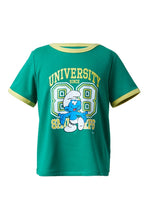 Load image into Gallery viewer, Girls Smurf&#39;s University Graphic Tee
