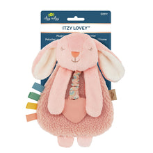 Load image into Gallery viewer, Itzy Lovey™ Bunny Plush with Silicone Teether Toy
