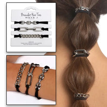 Load image into Gallery viewer, Bracelet Hair Tie - 3 Pack
