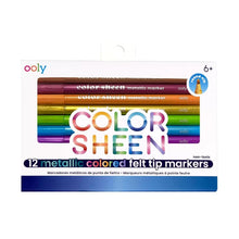 Load image into Gallery viewer, Color Sheen Metallic Markers - Set of 15
