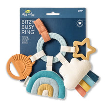 Load image into Gallery viewer, Bitzy Busy Ring™ Teething Activity Toy- Cloud
