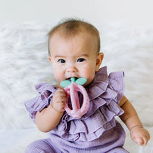 Load image into Gallery viewer, Bitzy Biter™ Teething Ball Baby Teether- Pink Lemonade
